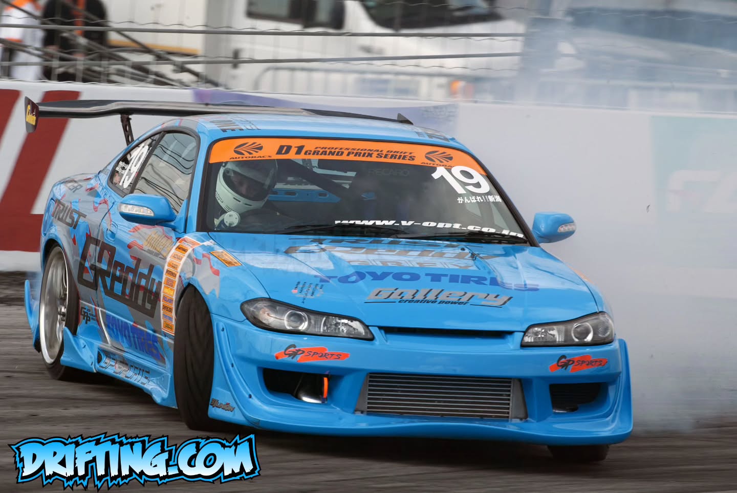 2005 D1GP Irwindale , Greddy  S15 . Photo by Alex