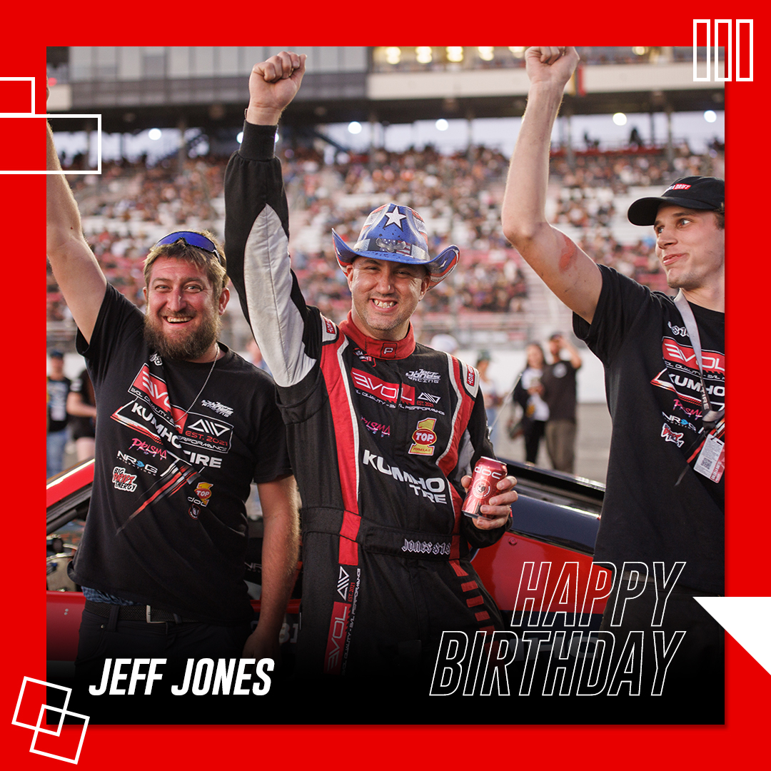 Happy Birthday to the iconic @JeffJonesRacing! 🕺🪩