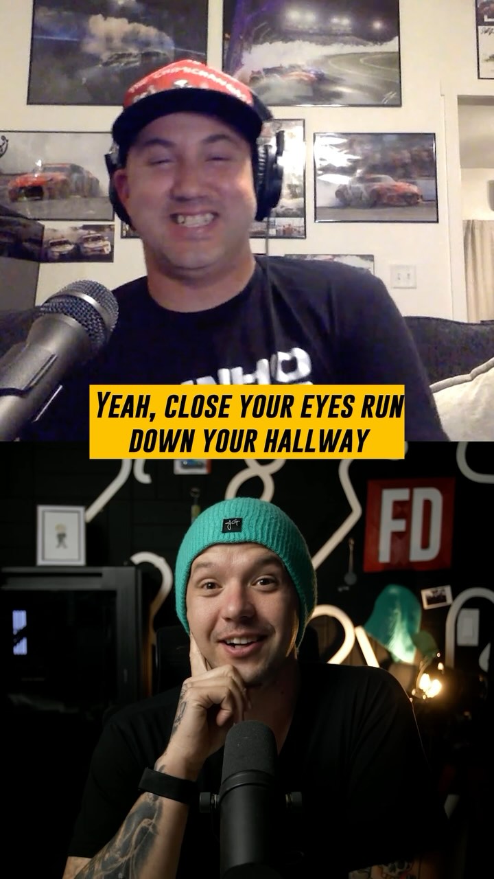 @JeffJonesRacing on getting lost in the smoke.