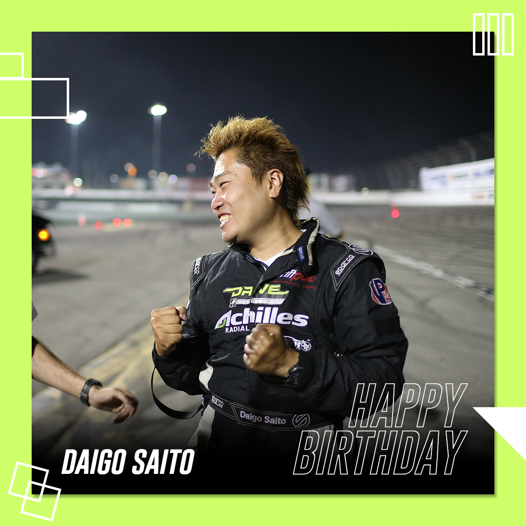 Happy Birthday, @DaigoSaito87! 

 We can’t wait to see you tear it up this season!