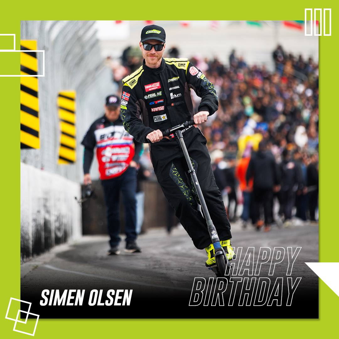 Happy Birthday to @SimenOlsenDrifting!

See you in Long Beach!