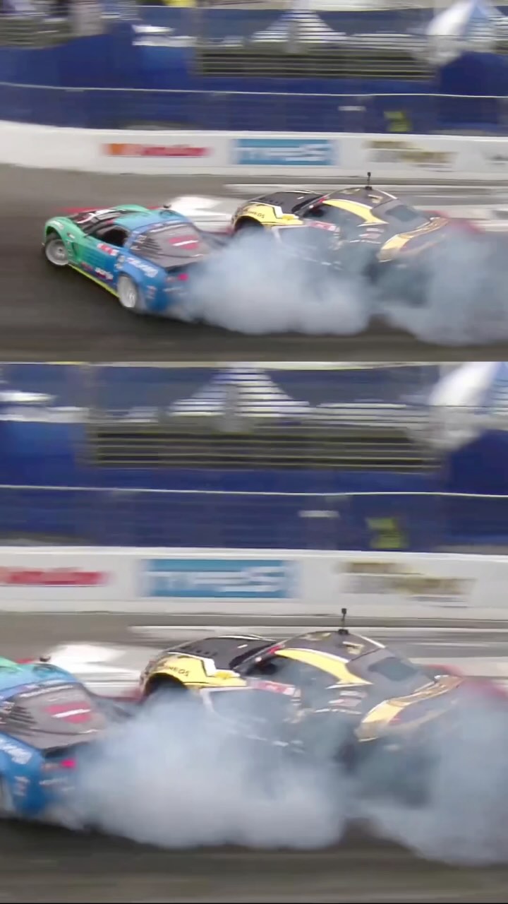 Two of the best, one high-speed moment neither will forget. @FredricAasbo & @MattField777 make contact at LB 2022.