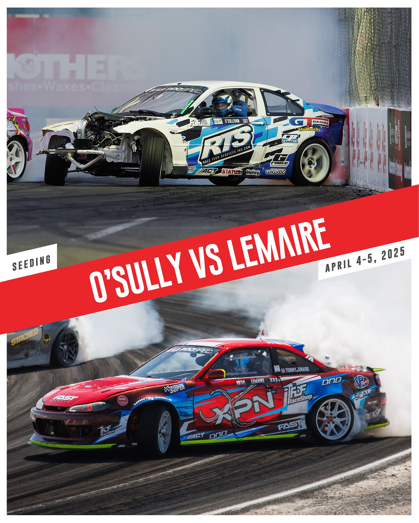 Two PRO rookies go head-to-head in the Long Beach Seeding 16 THIS FRIDAY. ⚔️

Who you got?