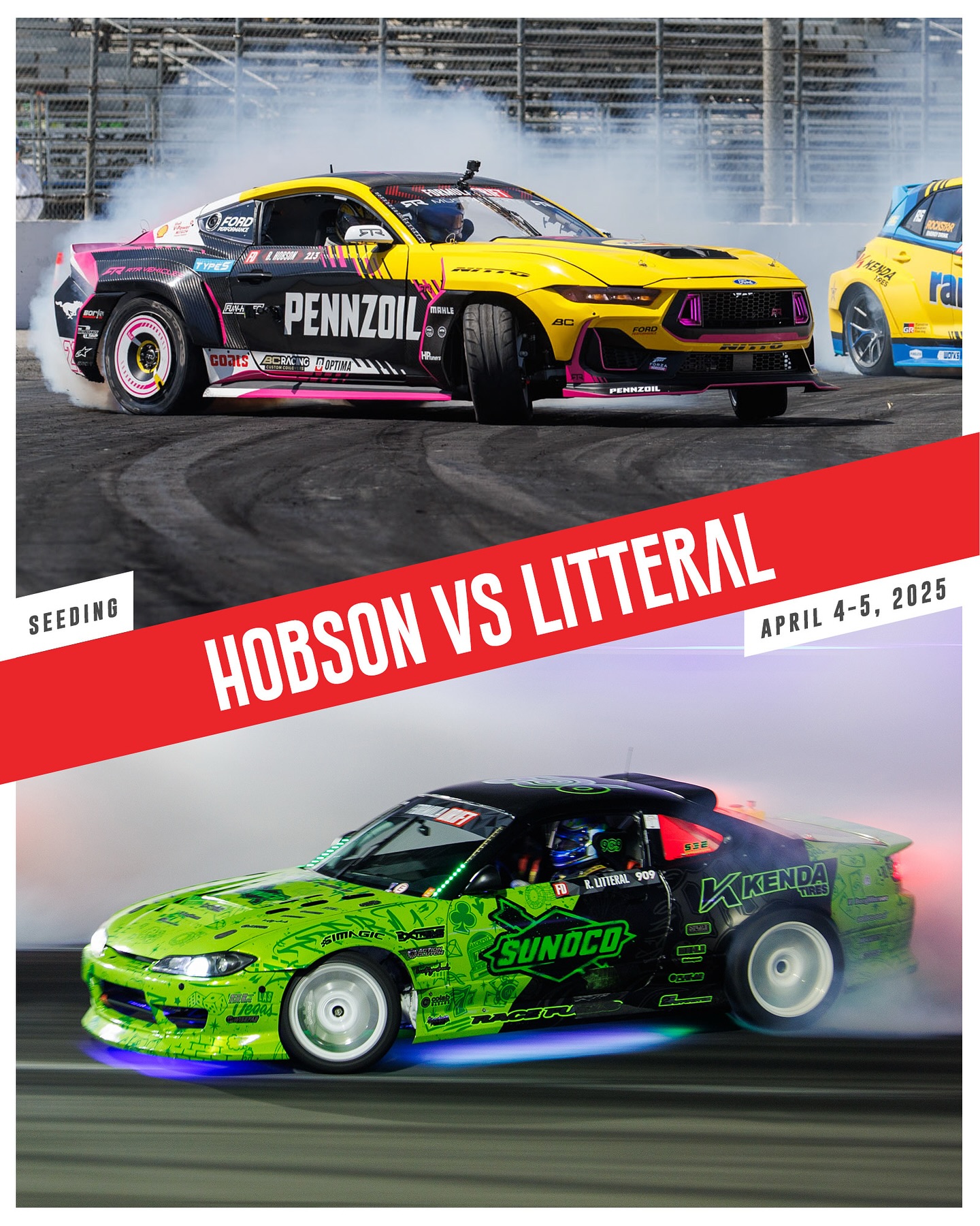 Only one can advance in Long Beach. Who’s your money on? 

The action starts on Friday.