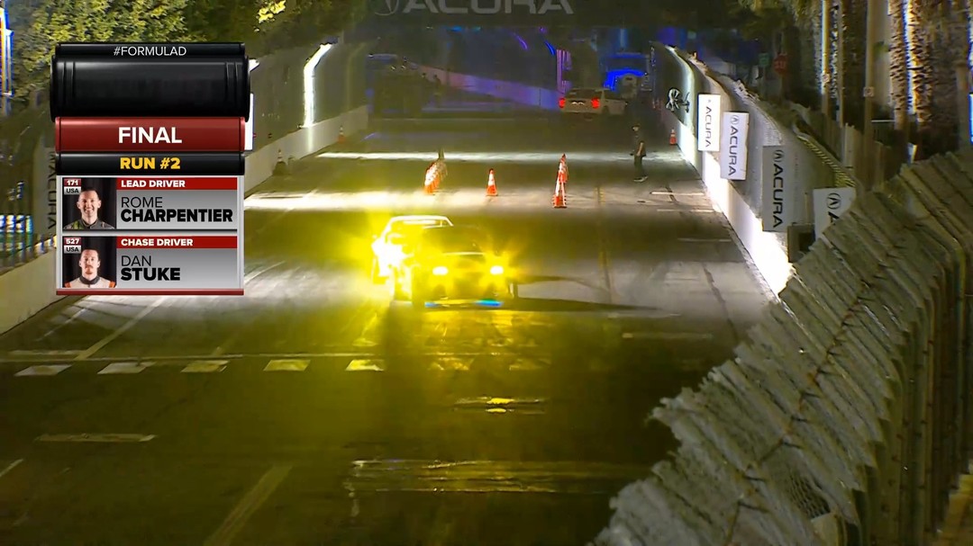 Run 2 of the Friday Super Drift Challenge FINALS - @RomeCp leads @Stuke.Racing