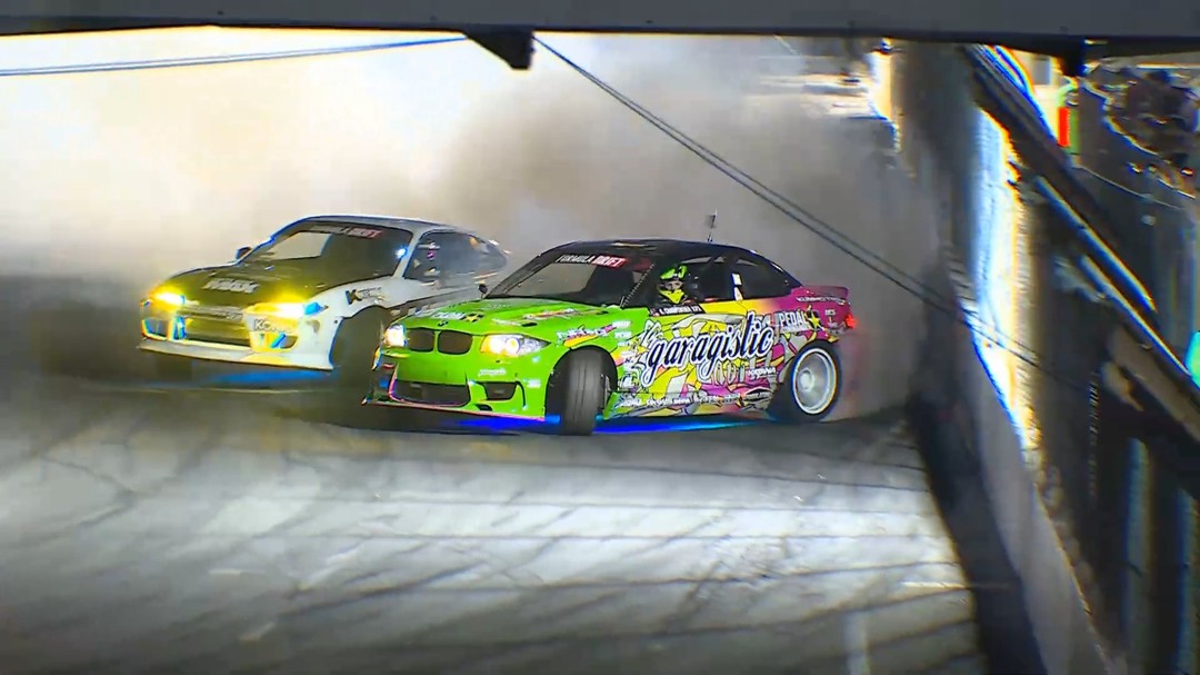 Saturday FINALS Run 1 - @RomeCp vs @Stuke.Racing at The Super Drift Challenge