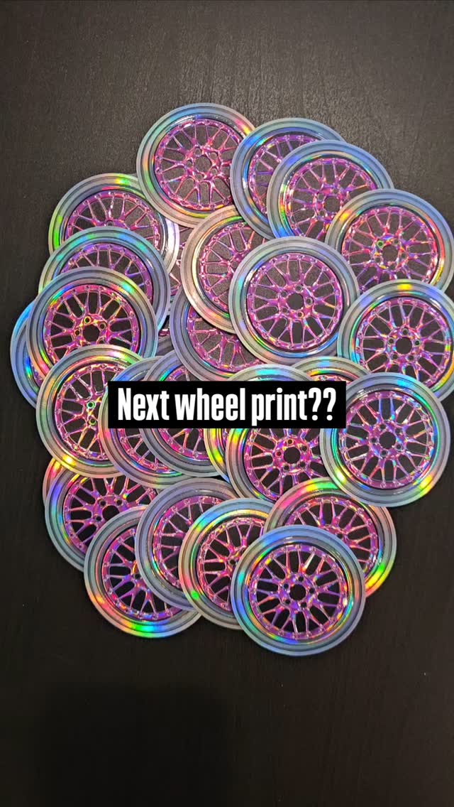 Textured Sticker Prints by @driftingcom