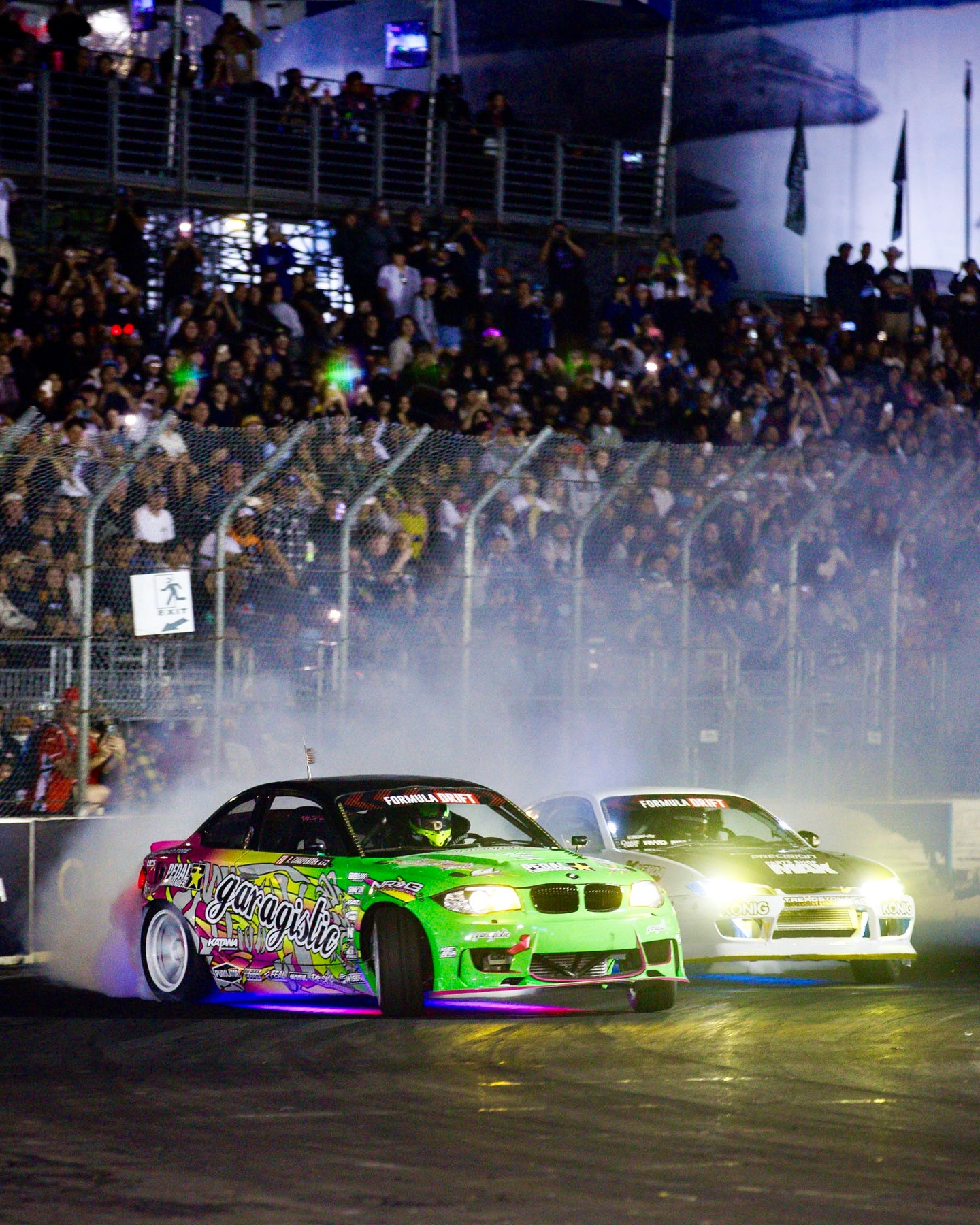 There’s night racing — and then there’s Long Beach night racing. 

We do it all over again tonight!