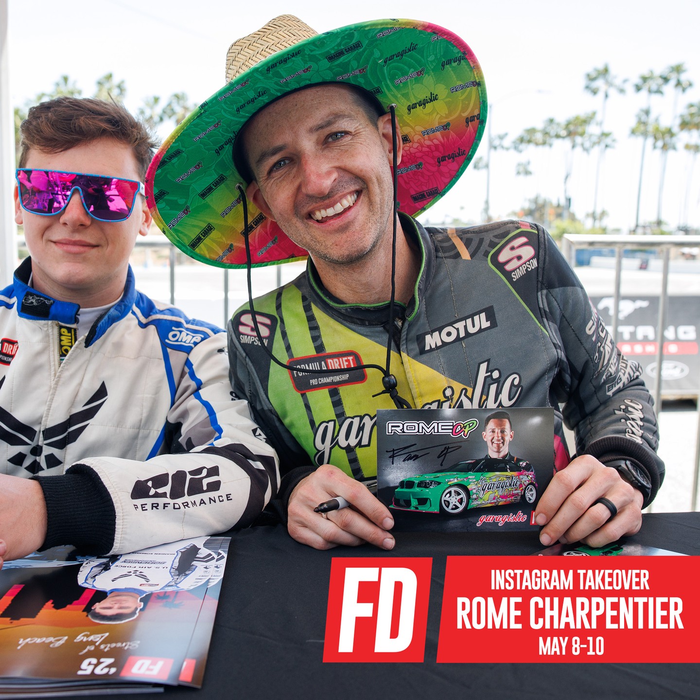 At the wheel on our Instagram Feed in Atlanta: it's a @RomeCp takeover!

Stay tuned for behind-the-scenes action all-weekend long!