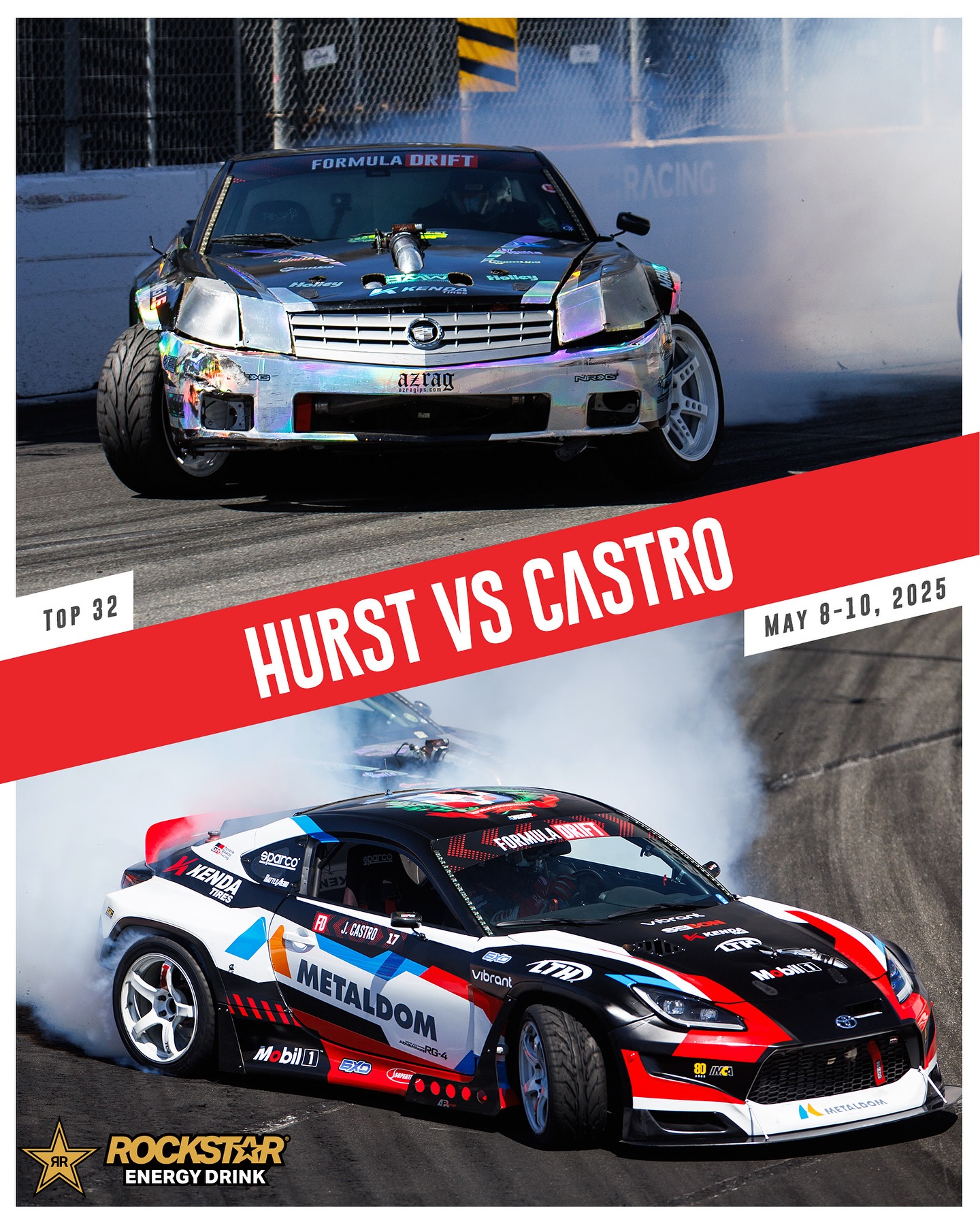 Georgia heat incoming. Tune into the @RockstarEnergy Top 32 on May 10.