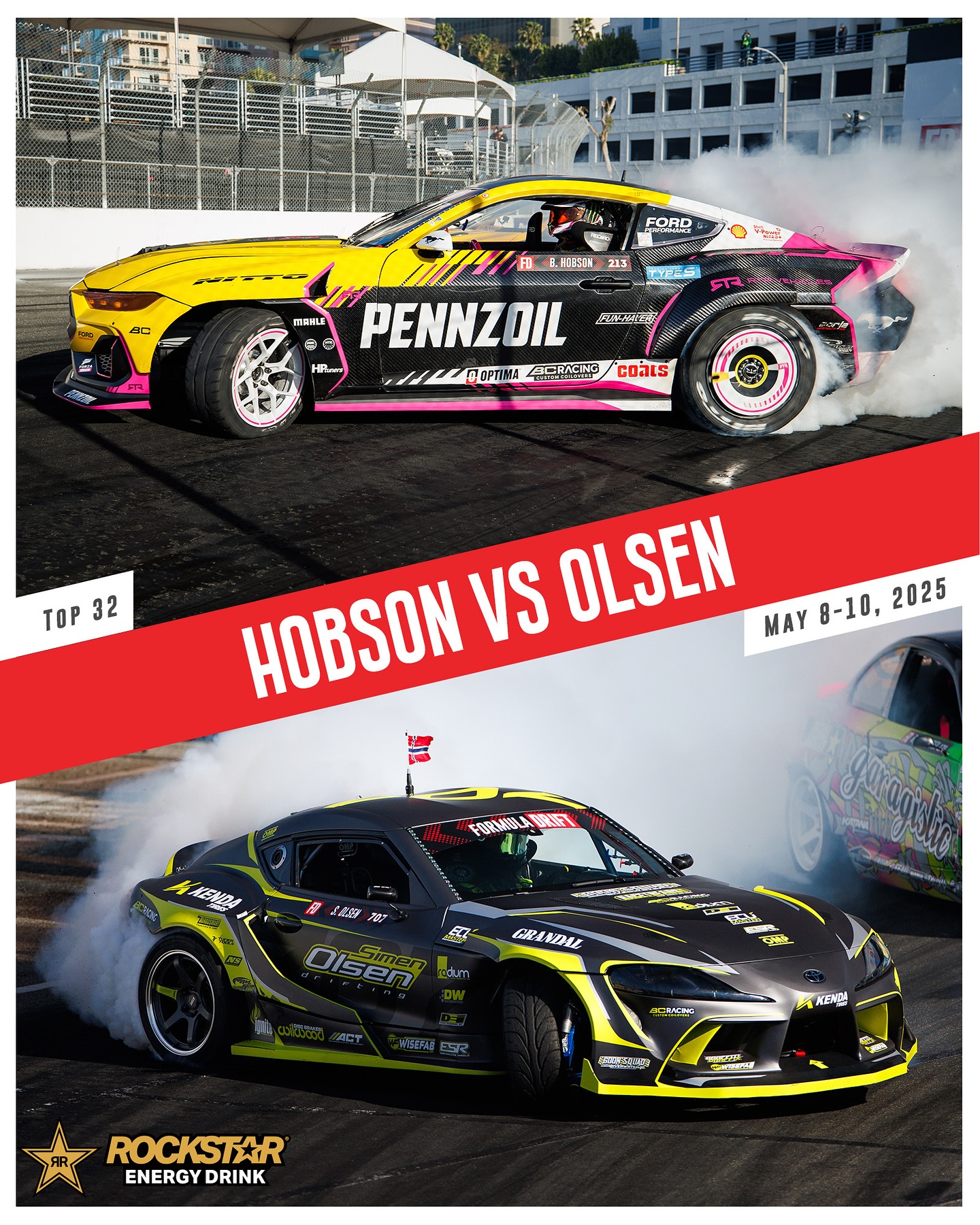 They battled in Long Beach and they’ll go head-to-head again. Can Simen flip the script in Georgia? Let’s run it back.

Presented by @RockstarEnergy