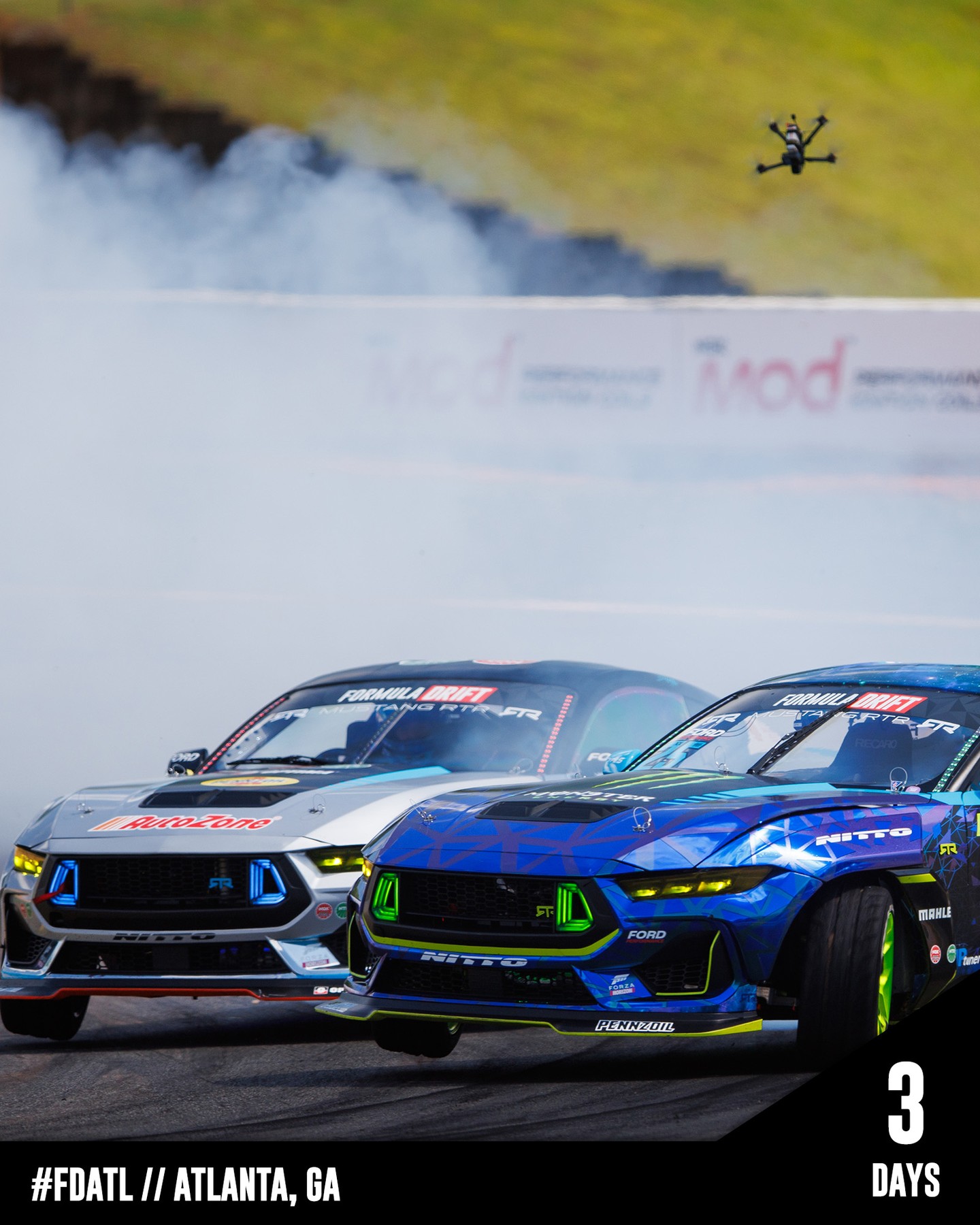 Three. More. Days. And it’s on.

Tickets available now to RD 2 The Road to the Championship: (link in bio)