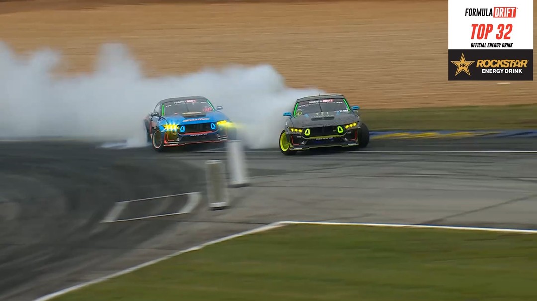 Two kings of style. One legendary hill. What a battle. @JamesDeane130 chases @VaughnGittinJr at Road Atlanta.

Presented by @RockstarEnergy