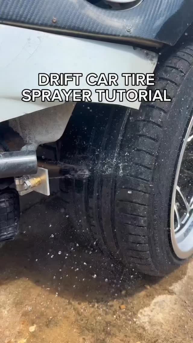 Tire Sprayer for Drift Car @calturnr